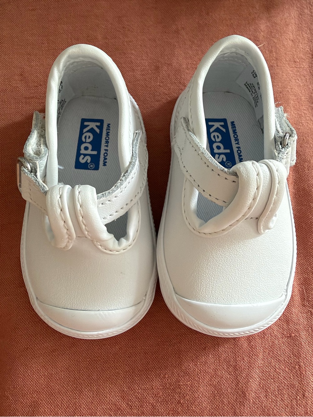 Keds White Baby Sneakers w box